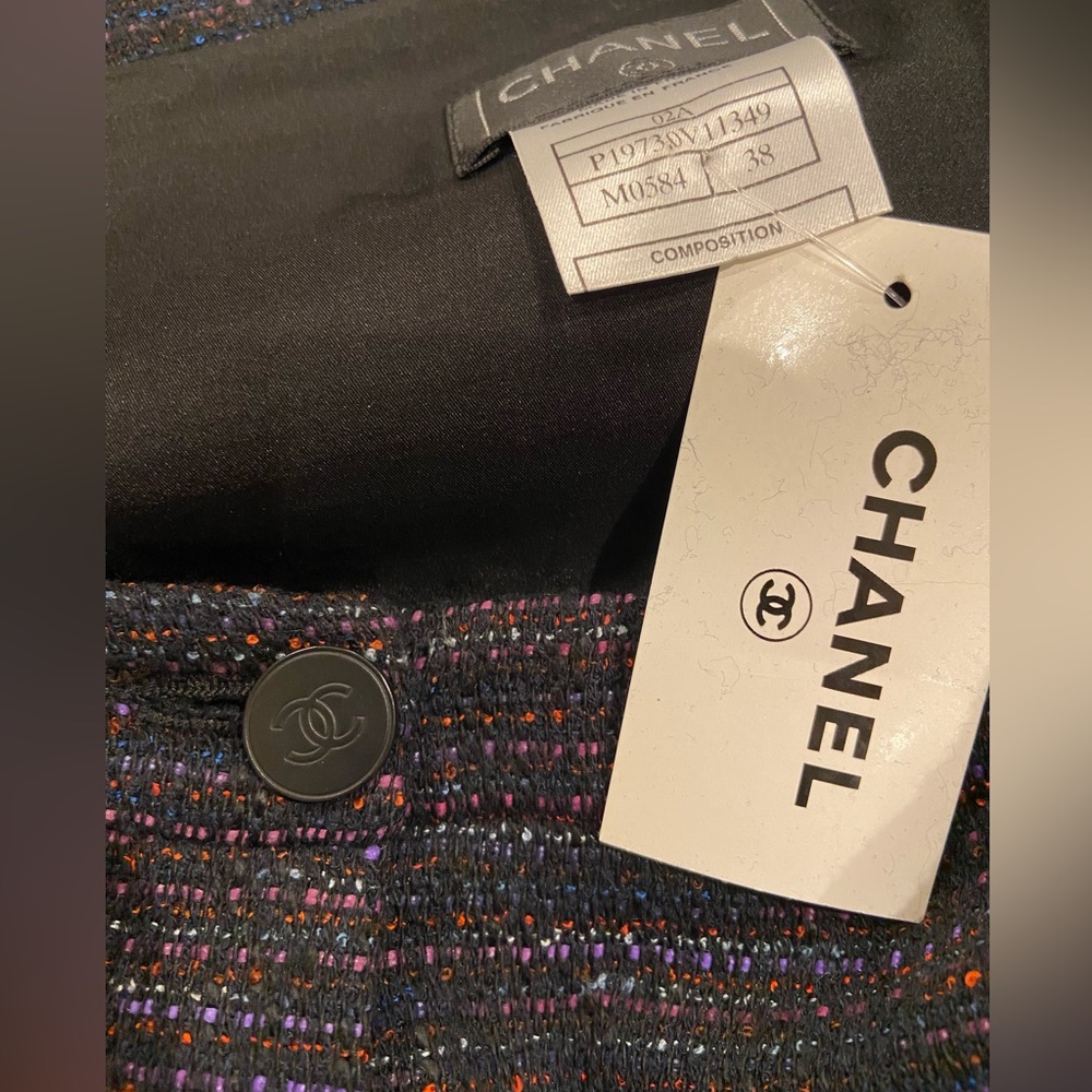 STUNNING, RARE CHANEL High-Waisted Wide-Leg Trousers